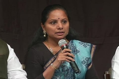 BRS leader Kavitha