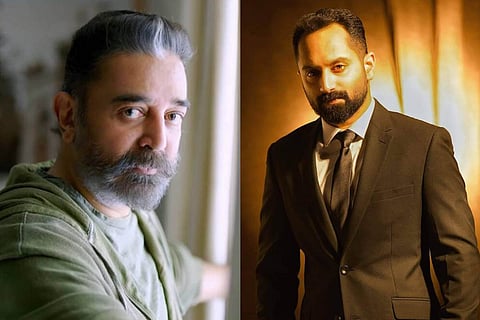 Kamal Haasan and Fahadh Faasil