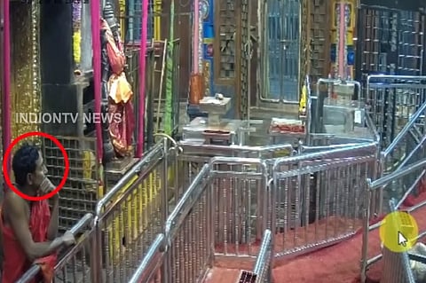 Was tantric ritual conducted at Vijayawada’s Kanaka Durga temple? EO suspended