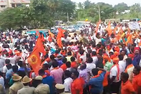 'We don't want Jesus statue': RSS, VHP protest against proposed statue in Karnataka