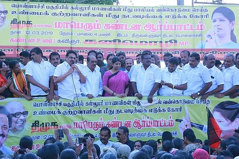 Pollachi survivor's name leaked by cops to ensure other victims keep quiet: Kanimozhi