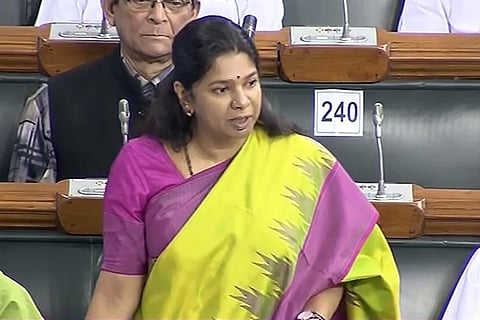 File image of Thoothukudi MP from DMK Kanimozhi