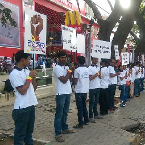 Why should Kannadigas feel embarrassed to speak in Kannada? Lyricist starts campaign