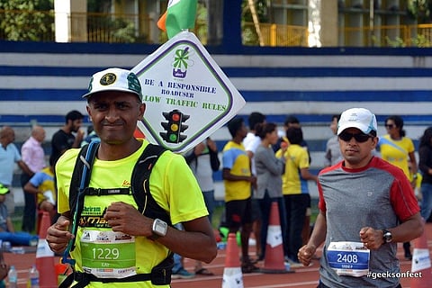 How to save a life: This Bengaluru runner stopped his marathon to help an accident victim