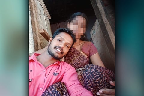Kanyakumari: A selfie of 27-year-old Suresh Kumar with the woman he was reportedly in a relationship with
