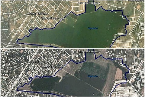 Was Secunderabad's Kapra Lake 'manipulated' for a tennis court? Activists armed with proof