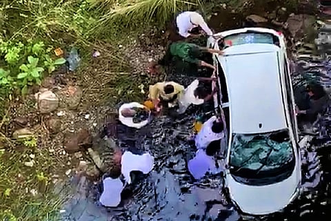 Telangana cop visits accident spot to oversee rescue, dies after slipping off bridge