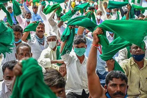 farmer protests
