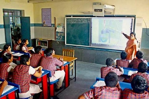 Representative image of a classroom