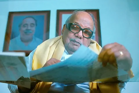 How Karunanidhi the playwright gave birth to Karunanidhi the politician