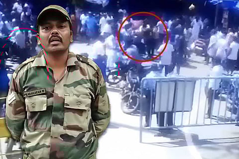 Audio clip, witnesses dispute jawan’s claim that wife was stripped by mob in TN