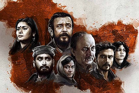 A poster for The Kashmir Files