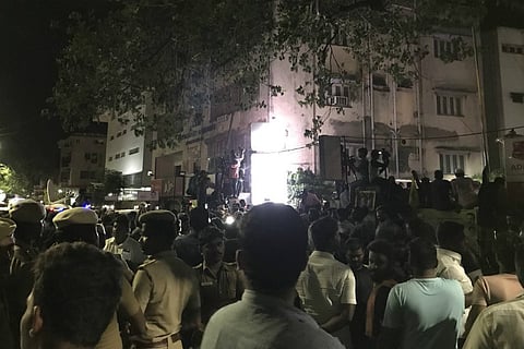 Ground report: Tension grips the air as Kalaignar rushed to Kauvery Hospital at midnight