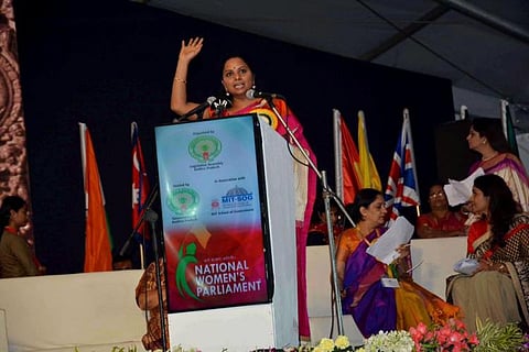 'Jai Andhra', says Telangana MP Kavitha, extends support to AP for special status