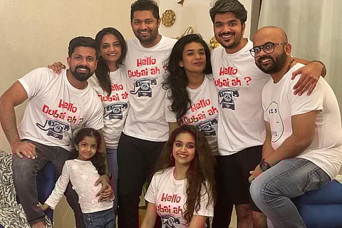 Keerthy Suresh and friends