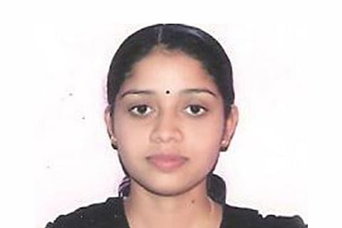 Tintu Paul, who died during a road accident in the UAE