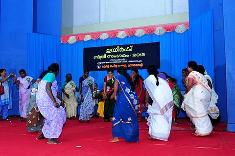 Kerala Mahila Samakhya Society members