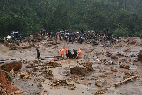 Pettimudi landslide in Kerala