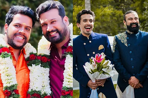 In pictures: Meet the two gay couples from Kerala who recently got married