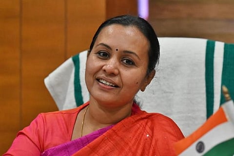 Kerala Health Minister Veena George