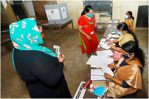 Rep image of an earlier election in Kerala
