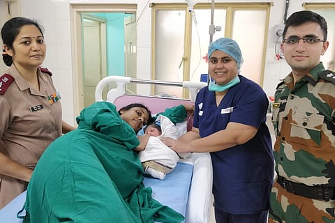 Kerala floods: Pregnant woman with broken water bag airlifted, delivers safely