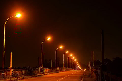 Night view of Kerala