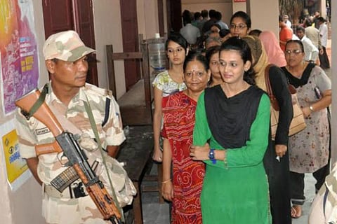 In Kerala, women voted more then men