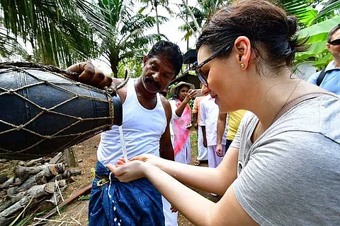 File picture of tourists in Kumbalangi panchayat in Kochi