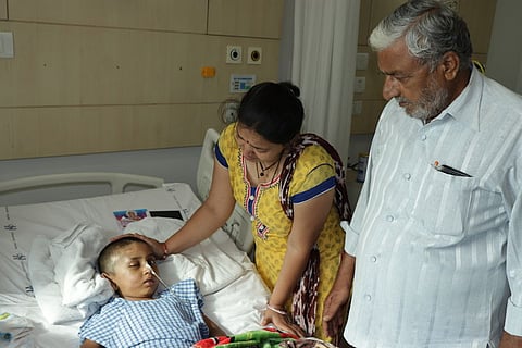 This 6-yr-old was paralysed after an accident, and he needs your help urgently