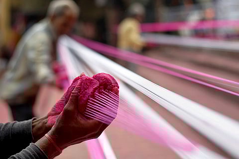 Kite manja or thread