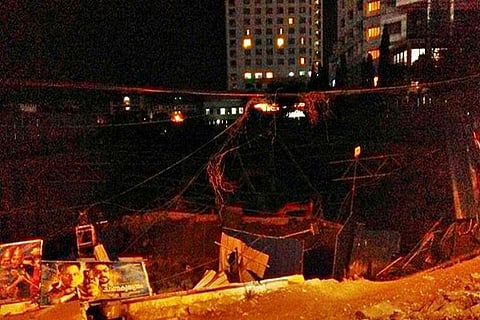 Building collapses in Kochi, metro services halted