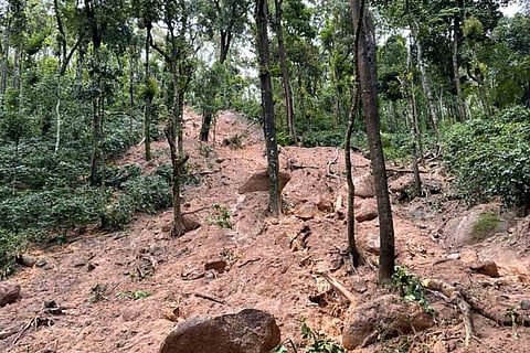 Landslide in Kodagu estate