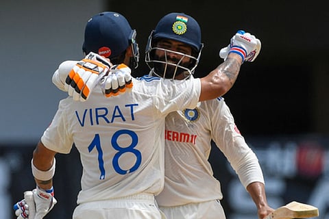Virat Kohli and Ravindra Jadeja