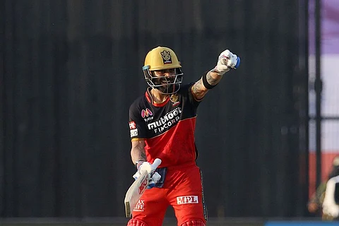 Virat Kohli in RCB uniform