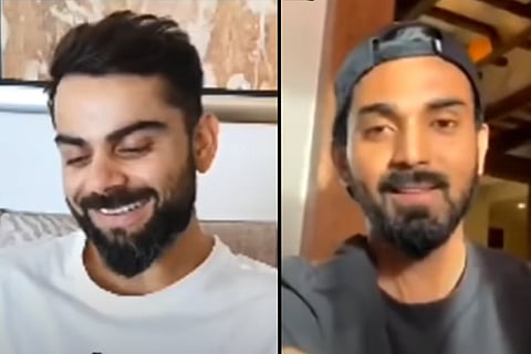 Kohli and KL Rahul
