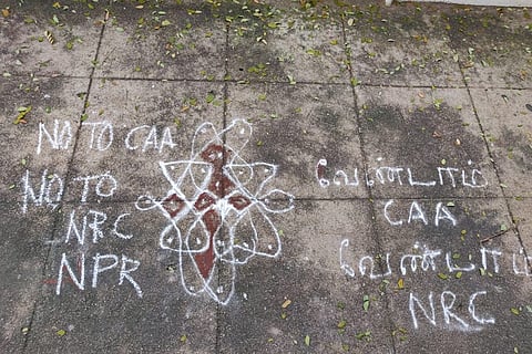 ‘Why this Kolam-veri?’: Chennai cops’ detention of anti-CAA protestors draws ire