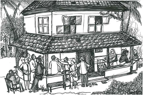 Kolaya gathering/ Illustration: Nidhin Donald