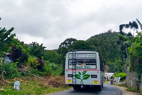 Representative image of a bus in Tamil Nadu