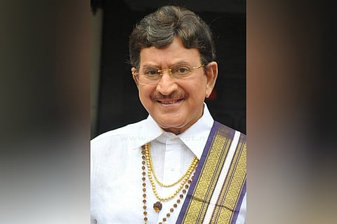 Late Tollywood star Krishna