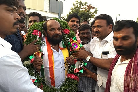 'Friendly contest': Allies TJS, Cong file nomination from same Telangana constituency