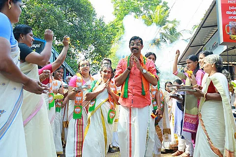 Not here only to increase votes but win: Palakkad BJP candidate C Krishnakumar