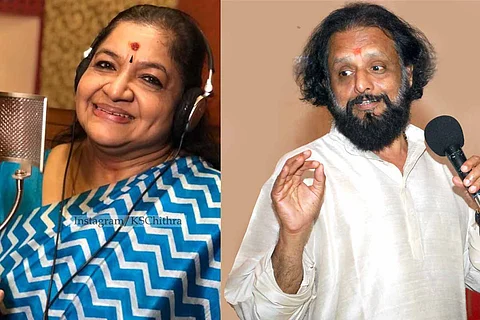 Ks Chithra and Kaithapram