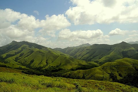 The lush scenery of Kudremukh