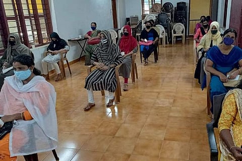 Skill training of Kudumbashree