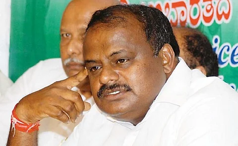 'Emotional' Kumaraswamy says shoot down JD(S) leader’s killers mercilessly
