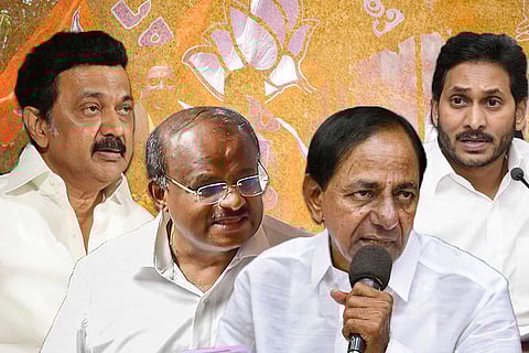 MK Stalin, HD Kumaraswamy, KCR and Jagan