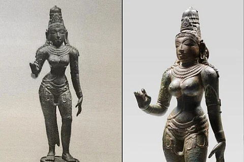 Kumbakonam Parvati Statue
