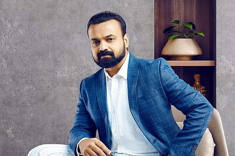 Kunchacko Boban in blue