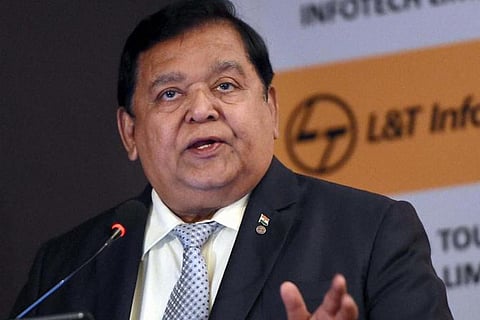L&T Chairman A M Naik